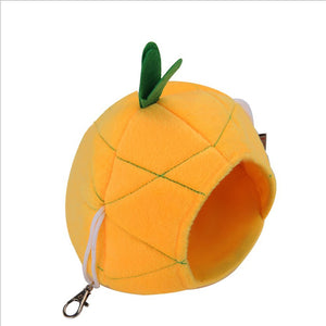 Pineapple Hamster Hanging Bed