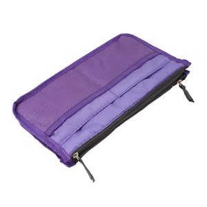 Double Zipper Makeup Bag